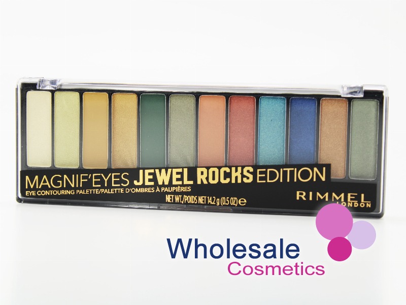 6 x Rimmel London Magnif Eyes Eyeshadow Palette - 009 JEWEL ROCKS E EDITION